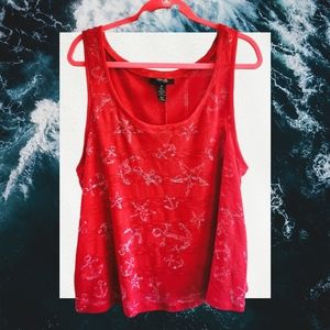 Style & Co Anchors Away ⚓️ Tank Top Blouse ❤️